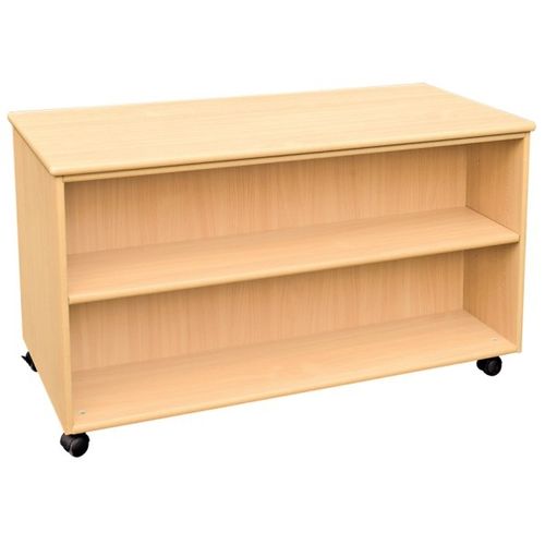 Scaffale basso - ambic educational - a rotelle / contemporaneo / in MDF