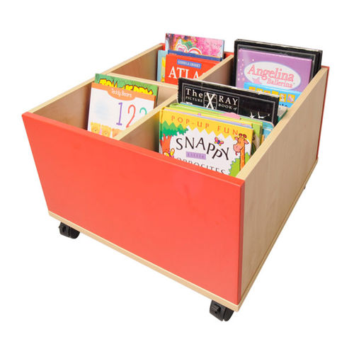 Mobile contenitore con rotelle - KINDERBOX - ambic educational - per ufficio / per scuola / per biblioteca