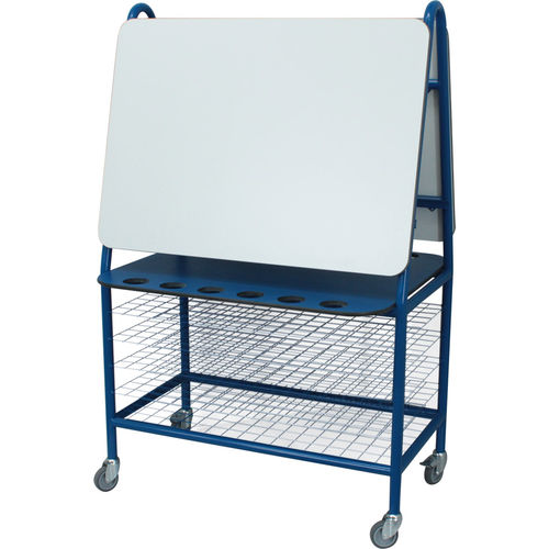 Tabellone bianco - ART EASEL - ambic educational - ad isola / in MDF / in laminato