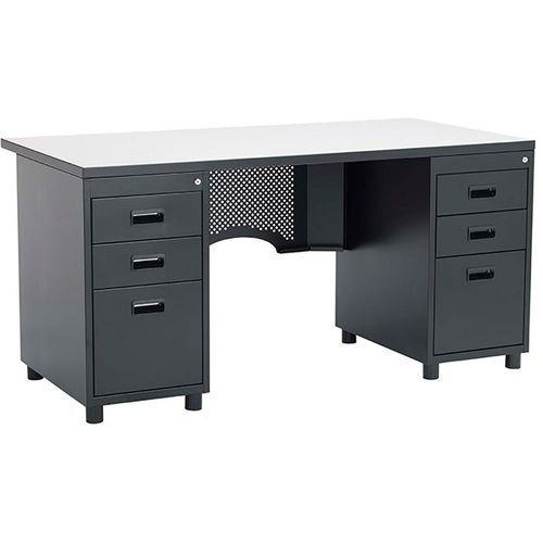 Scrivania per scuola - NATE SERIES  - Academia furnitures industries - contemporanea / in acciaio / in lamiera forata