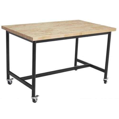 Tavolo contemporaneo - DEMONSTRATION SERIES : STEM - Academia furnitures industries - in metallo / epossidico / con supporto in acciaio