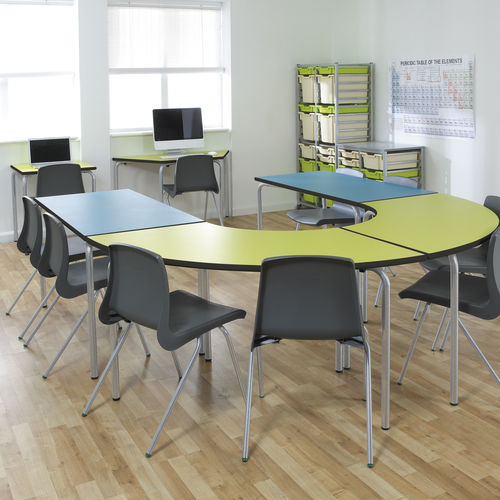 Tavolo per corsi di formazione contemporaneo - EQUATION™ - metalliform - in MDF / con supporto in metallo / rettangolare