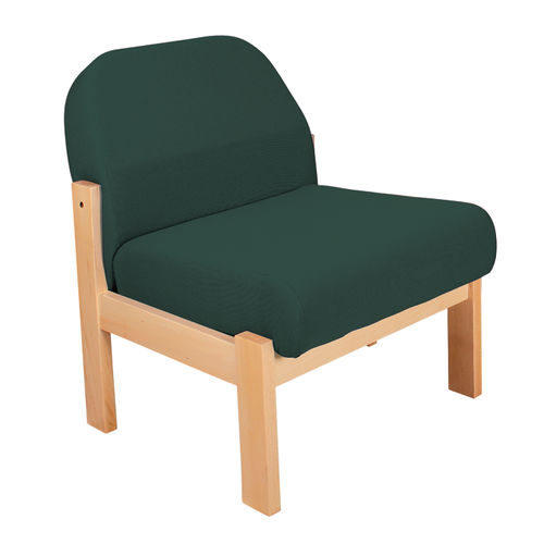 Chauffeuse contemporanea - DELUXE - GOPAK - in tessuto / in legno / con cuscino rimovibile