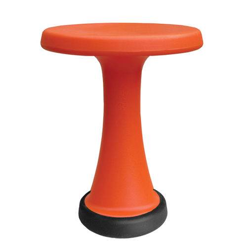 Sgabello contemporaneo - ONELEG  - GOPAK - con supporto in plastica / da esterno / nero