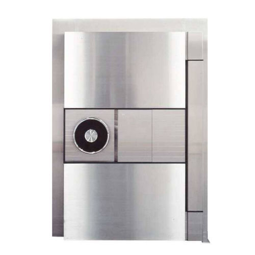 Porta a serratura rinforzata - E3180 - Kumahira - da interno / in metallo / battente