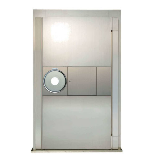 Porta a serratura rinforzata - HE2110W - Kumahira - da interno / in metallo / battente