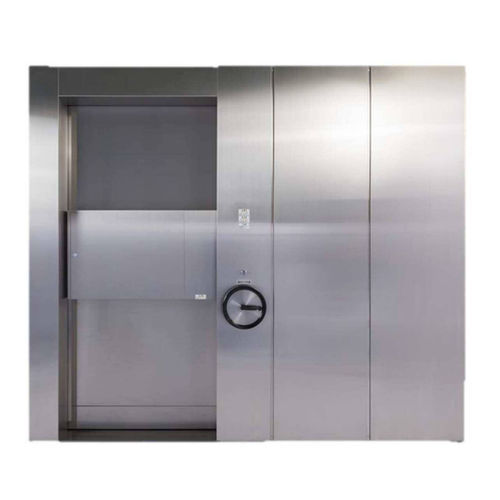 Porta da interno - SE2110WB - Kumahira - in metallo / battente / blindata