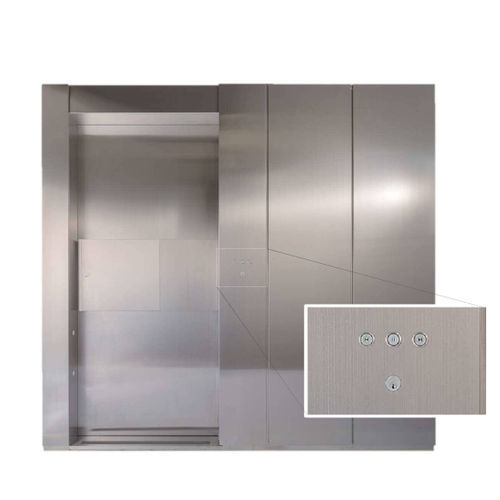 Porta elettrica - SE2110E - Kumahira - da interno / in metallo / battente