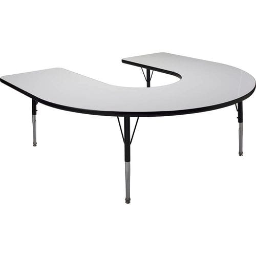 Tavolo contemporaneo - ACTIVITY  - Columbia - in legno / con supporto in metallo / a forma di U