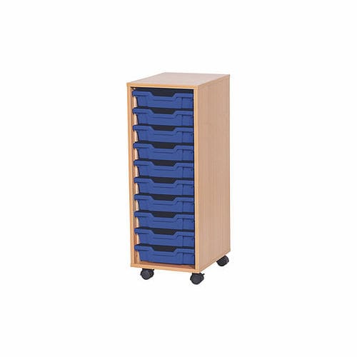 Cassettiera per ufficio in legno - A11037 - WILLOWBROOK Education - in plastica / con rotelle