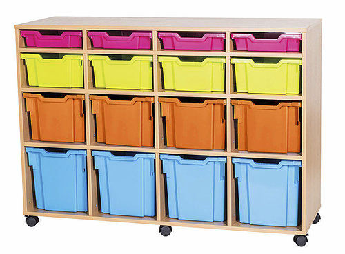 Contenitori portaoggetti in plastica - A14057  - WILLOWBROOK Education
