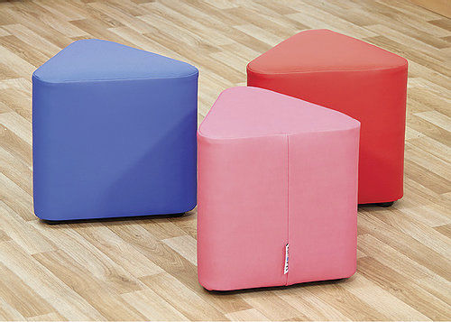 Pouf contemporaneo - D81148 - WILLOWBROOK Education - in tessuto / in vinile / per scuola materna