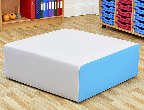 Divanetto imbottito contemporaneo - D81018 - WILLOWBROOK Education - in vinile / in espanso / per scuola