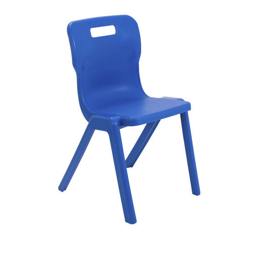 Sedia contemporanea - ONE PIECE - titan furniture - da interno / in polipropilene / con supporto in acciaio
