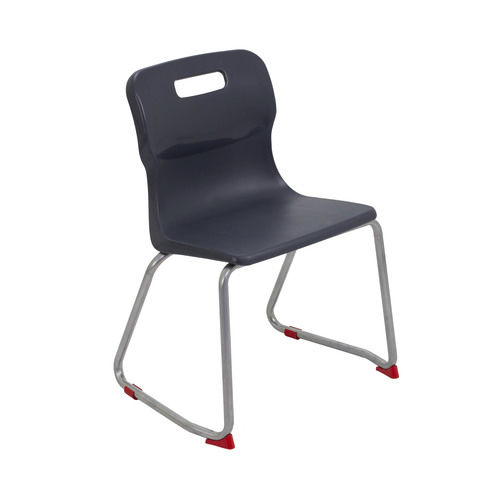 Sedia contemporanea - SKID - titan furniture - da interno / in polipropilene / con supporto in acciaio