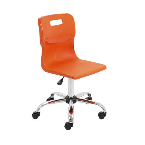 Sedia contemporanea - T30 series  - titan furniture - da interno / in polipropilene / con supporto in acciaio cromato