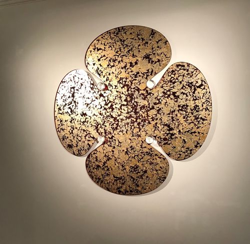 Scultura in acrilico - Clover - Duco - da parete