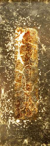 Pannello in vetro temprato - Crystal & Split - Duco - decorato / dipinto / per interni
