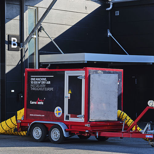 Deumidificatore mobile - CTR 10000 - CORROVENTA DESHUMIDIFICATION - professionale / industriale / ad assorbimento