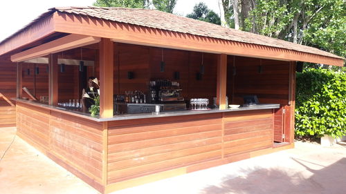 Chiosco commerciale - CHICHOU - Beach Concept - da esterno / in legno / modulare