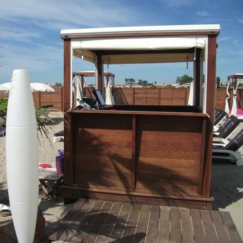 Chiosco commerciale - MILLESIM - Beach Concept - da esterno / in legno / modulare