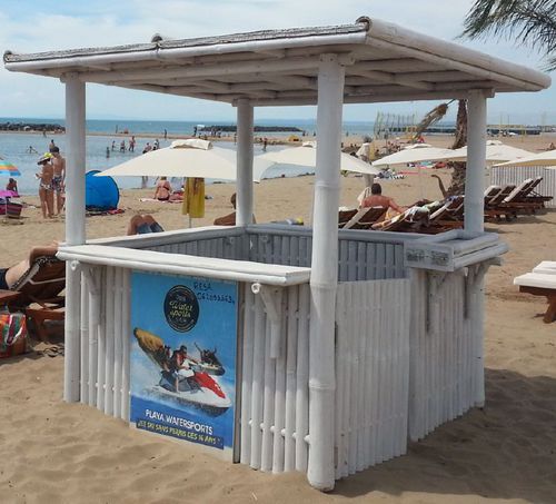 Chiosco commerciale - TOIT PLAT - Beach Concept - da esterno / in legno / modulare