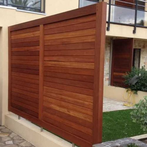 Recinzione a lamelle - LAME A PLATS - Beach Concept - da giardino / per spazio pubblico / per spazi verdi