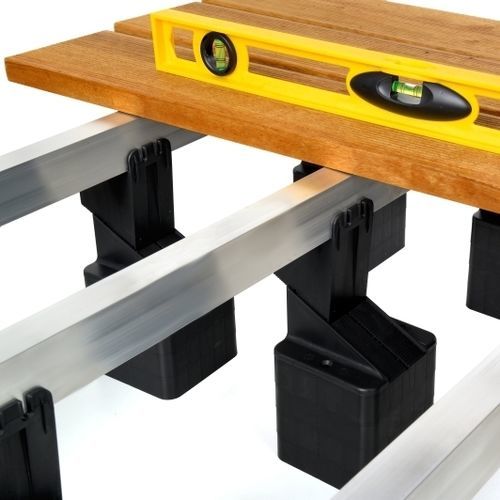 Supporto per pavimento sopraelevato in plastica - RAPTOR  - DECK-DRY POLSKA SP.  Z O.O. - ad alta resistenza / da interno / regolabile