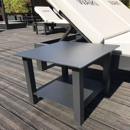 Tavolo d'appoggio contemporaneo - Table d'appoint - MOUSSES ETOILES - in alluminio / con supporto in alluminio / con supporto in alluminio laccato
