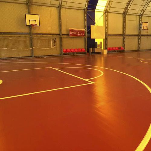 Pavimentazione sportiva da interno - POLYFLEX PU-IN - KDF - Sports Flooring Production - in poliuretano / per sale polivalenti / per campo sportivo