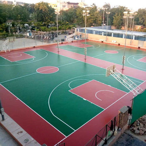 Intonaco di protezione - POLYSPORT 1052-SEMIMAT - KDF - Sports Flooring Production - di impermeabilizzazione / di lisciatura / di finitura