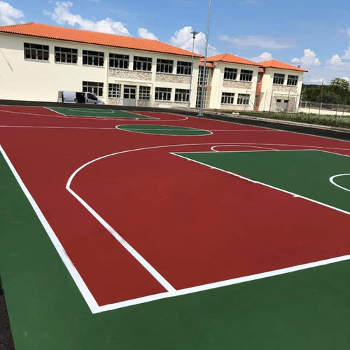 Intonaco per impianti sportivi - ELASTOSPORT 853  - KDF - Sports Flooring Production - per campo sportivo / per pavimento / per solaio