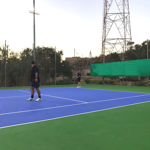 Intonaco di finitura - ELASTOTURF 851 - KDF - Sports Flooring Production - per impianti sportivi / per campo sportivo / per pavimento