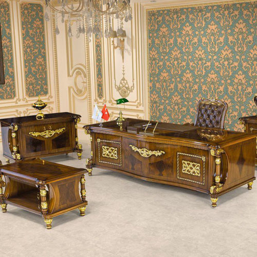 Scrivania direzionale - GRAND - OFISTIM - classica / in legno