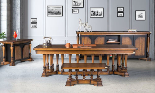 Scrivania direzionale - OMEGA - OFISTIM - classica / in legno