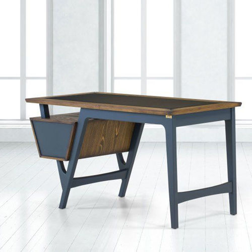 Scrivania classica - ZEPLİN - OFISTIM - in legno / con contenitore / per lo smartworking