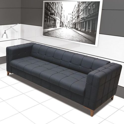 Divano contemporaneo - LETOON - OFISTIM - in tessuto / nero / contract