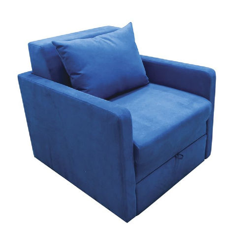Poltrona medica in tessuto - REPOSE - OFISTIM - inclinabile / blu