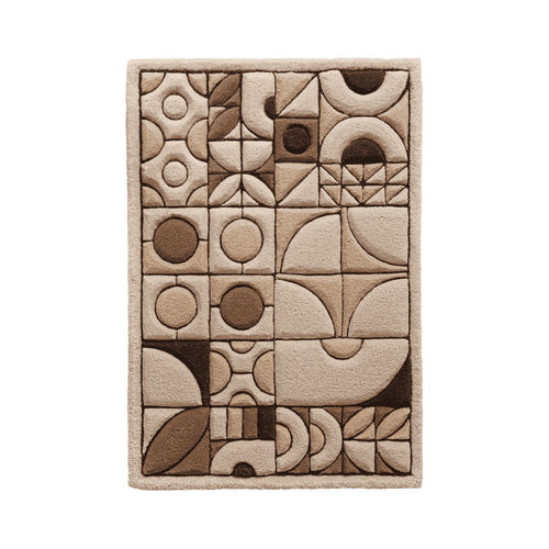 Arazzo contemporaneo - BAS RELIEF - Alp Carpets - a motivi / in lana / tufted a mano