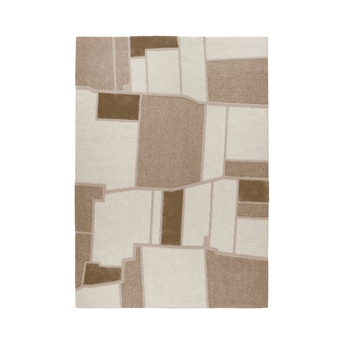 Tappeto contemporaneo - Tierras Nature - Alp Carpets - a motivi / in lana / in lino