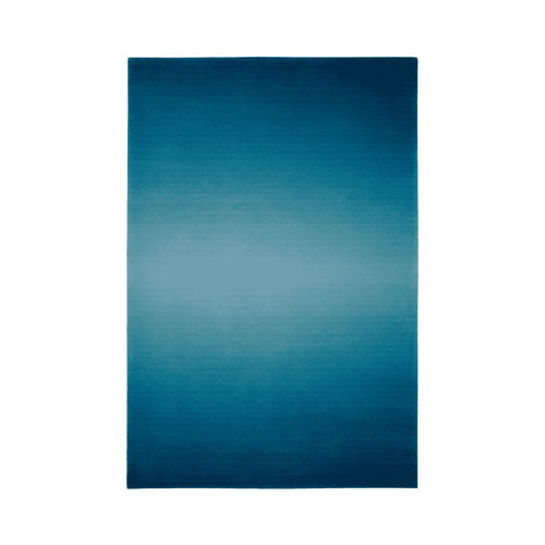 Tappeto blu - Double Turquoise blue - Alp Carpets - contemporaneo / a tinta unita / personalizzabile