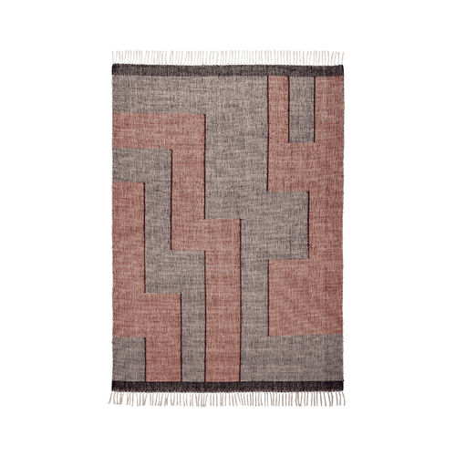 Tappeto tradizionale - Flat Tetris - Alp Carpets - geometrico / in lana / in lino