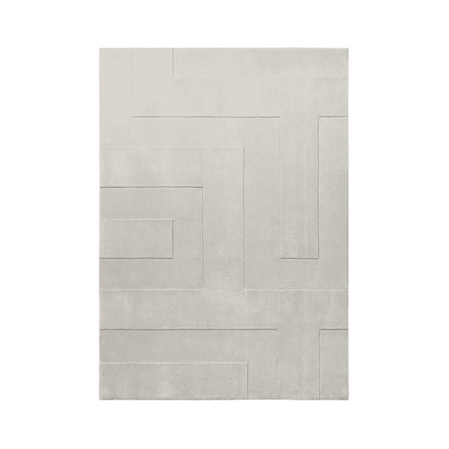 Tappeto contemporaneo - Lab - Alp Carpets - geometrico / in lana / rettangolare