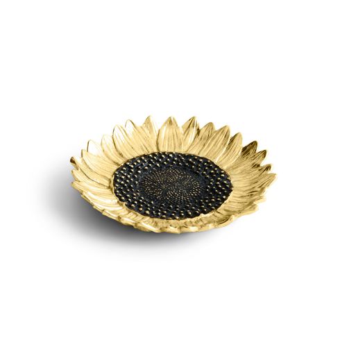 Svuotatasche in ottone - SUNFLOWER - Michael Aram