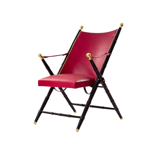 Sedia classica - BOO  - Pierre COUNOT BLANDIN - da interno / in pelle / con supporto in faggio