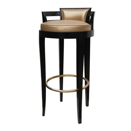 Sedia alta Art Deco - ARTEMIS  - Pierre COUNOT BLANDIN - da interno / in tessuto / con supporto in faggio