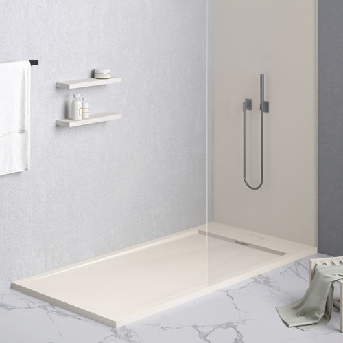 Piatto doccia rettangolare - SERIES N - DAYA - da appoggio / in resina / antiscivolo