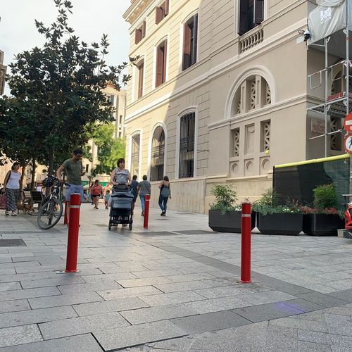 Dissuasore di controllo accessi - SMART - FCI URBAN - fissa / in poliuretano / luminosa