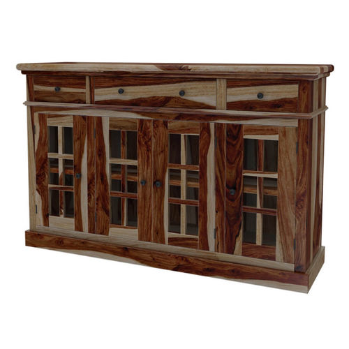 Credenza classica - PALAZZO - Furniture BoutiQ - in legno massiccio / a vetrina / con cassetti