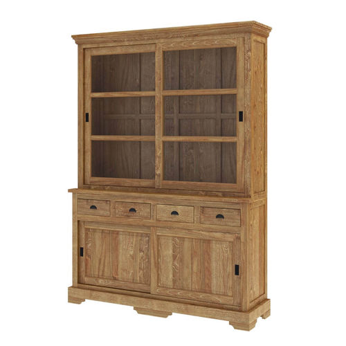Credenza alta - HAMELDON - Furniture BoutiQ - classica / in legno massiccio / in teak